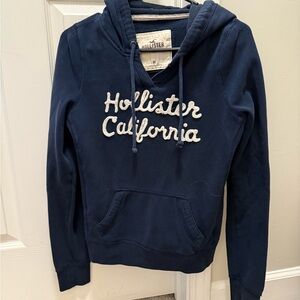 Hollister Navy Blue Hoodie